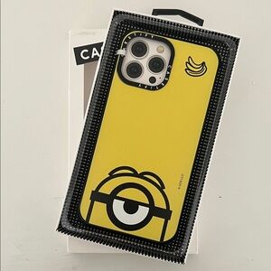 Casetify Minions Stuart and Banana iPhone 13 Pro Max Case